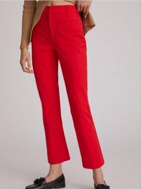 NWT Anthropologie Maeve Essential Slim Kick Flare Pants (Trousers)